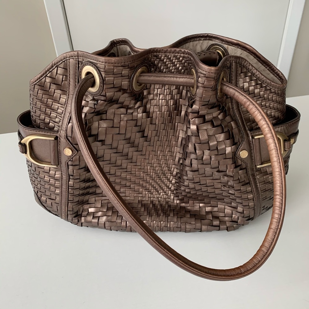 Cole Haan woven handbag - Picture 2 of 5